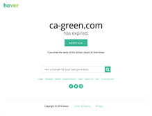 Tablet Screenshot of ca-green.com